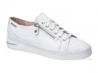 chaussure mephisto lacets june blanc